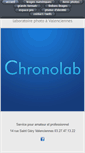 Mobile Screenshot of chronolab.fr